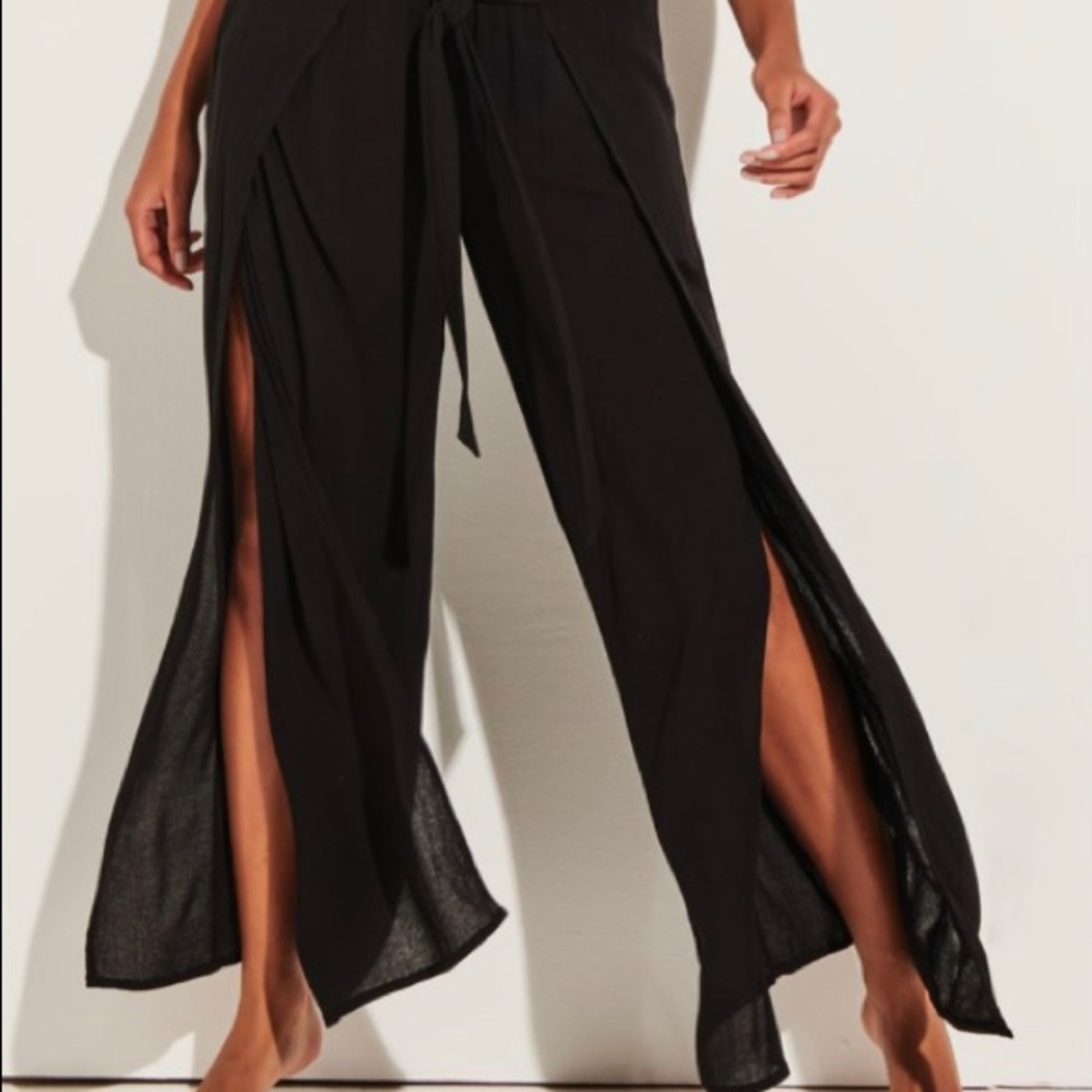 NWT Chelsea 28 black beach pants